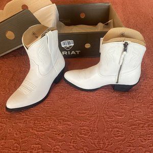 Ariat Darlin Western Boot White Size 9